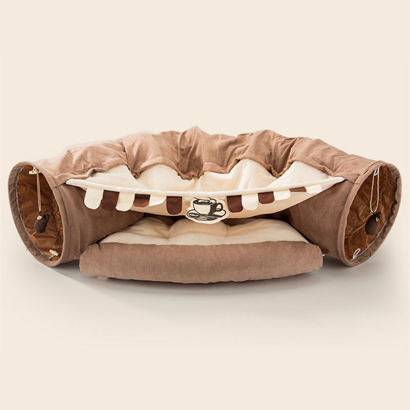 Collapsible Cat Tunnel - Fun & Comfort