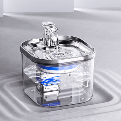 Pet Stainless Steel Automatic Water Fountain